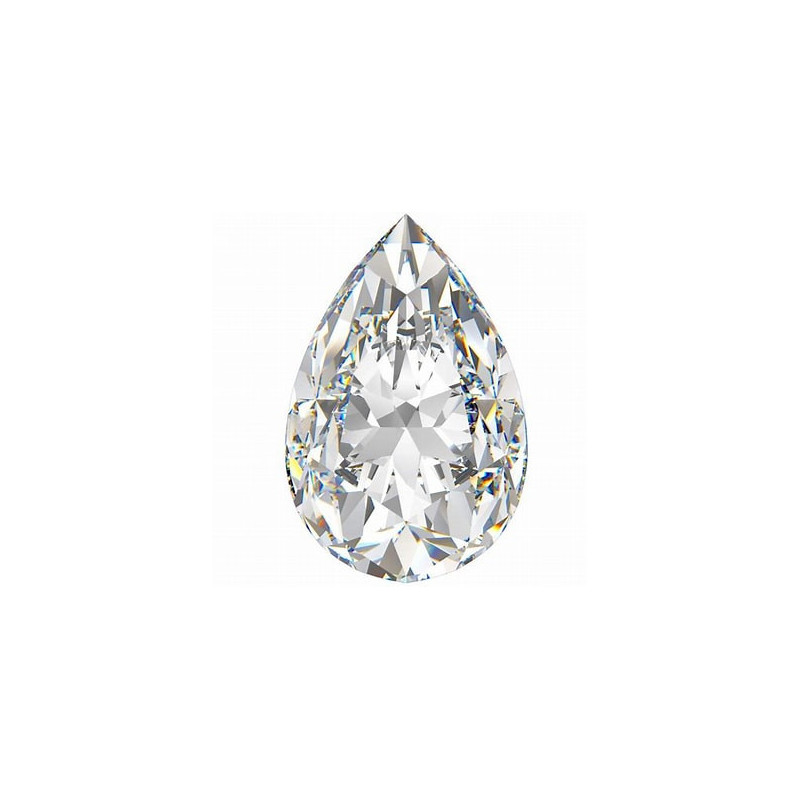 PEAR 3.29 Carats G SI1 Lab Grown Diamond