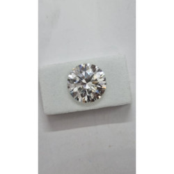 ROUND 2.09 Carats F VVS2 Lab Grown Diamond