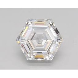 1.81 carat VS2 colour E Hexagonal Laboratory Diamond