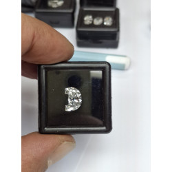 Letters shaped lab grown diamond