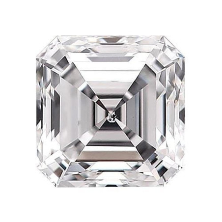 ASSCHER 4.5 Carats H VS2 - Lab Grown Diamond