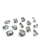 Laboratory grown DIAMONDS of all the shapes and different carats , purity and colour grade